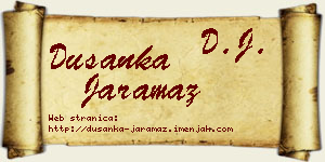 Dušanka Jaramaz vizit kartica